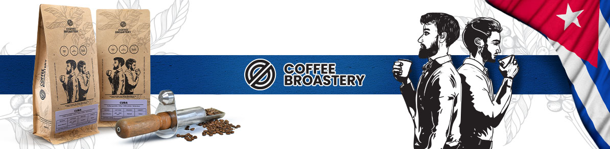 Baner kawa Bro Coffee Roastery Cuba – kawa ziarnista z Kuby
