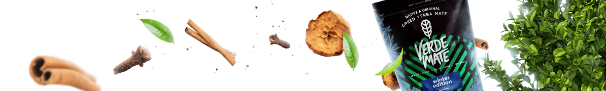 Baner yerba mate Winter Edition – limitowana zimowa edycja yerba mate z zimową grafiką
