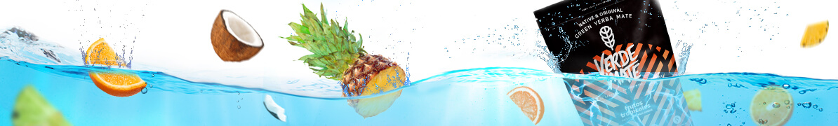 Baner yerba mate owocowa – yerba mate z owocowymi dodatkami