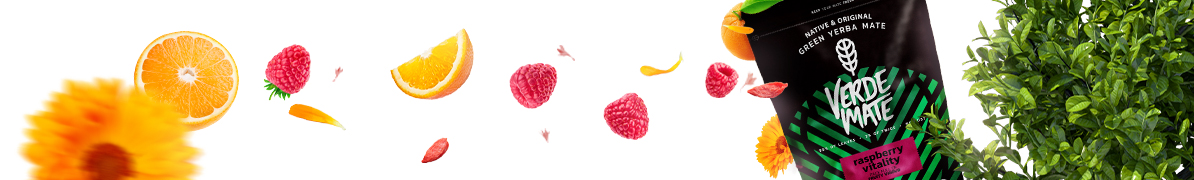 Baner Verde Mate Green Raspberry Vitality – yerba mate z dodatkiem malin