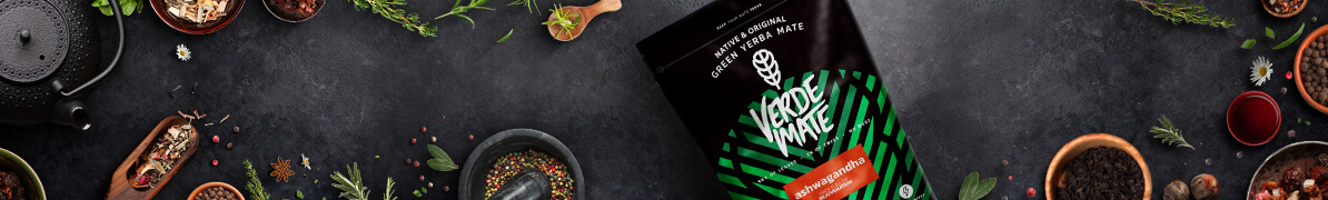Baner Verde Mate Green Ashwagandha – yerba mate z dodatkiem ziołowych składników