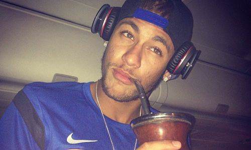 Neymar i yerba mate. Źródło: Instagram