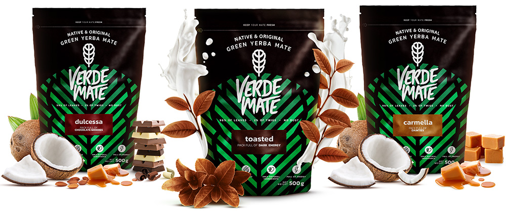 Yerba mate tostada Verde Mate Green