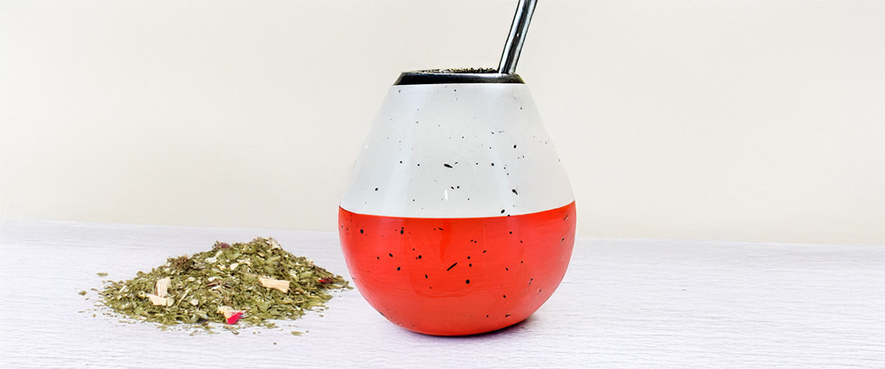 Tykwa ceramiczna do yerba mate