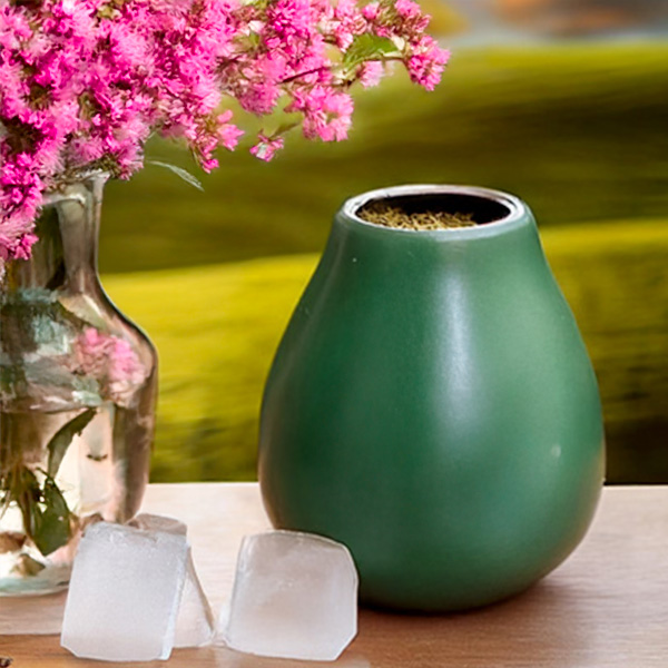 Tykwa ceramiczna do yerba mate