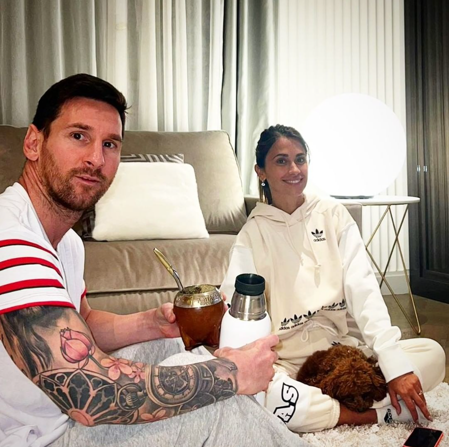 Leo Messi i yerba mate