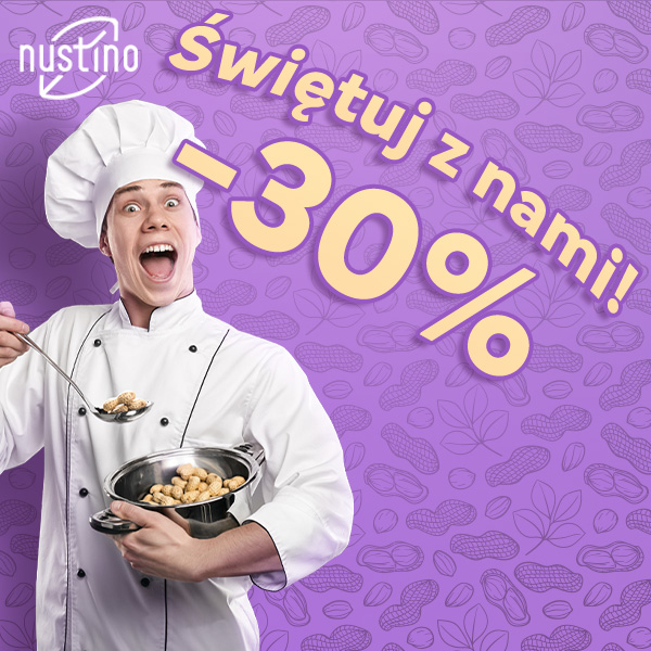 Masło orzechowe w proszku Nustino -30% taniej