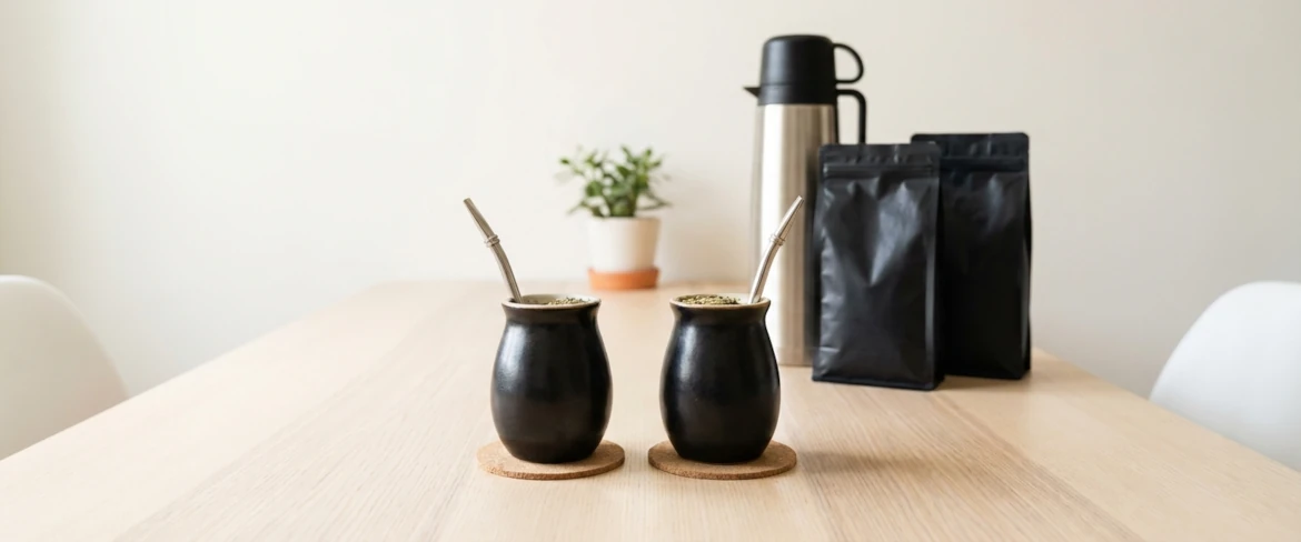 Zestaw do yerba mate dla dwojga – yerba mate i akcesoria w podwójnej ilości