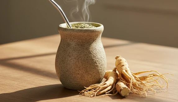 yerba mate i żeń szeń