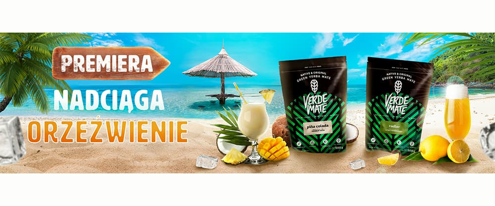 Nowe smaki Verde Mate Radler, Pina Colada