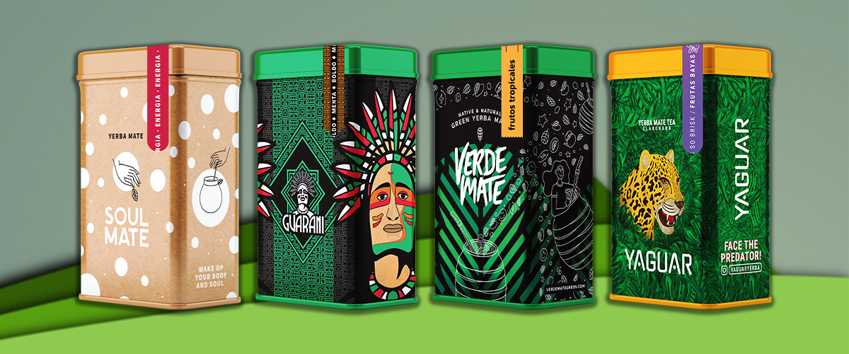 Yerbery – puszki yerba mate z dozownikiem
