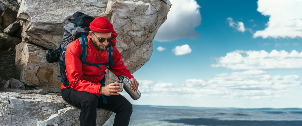 Termos do yerba mate w podróży