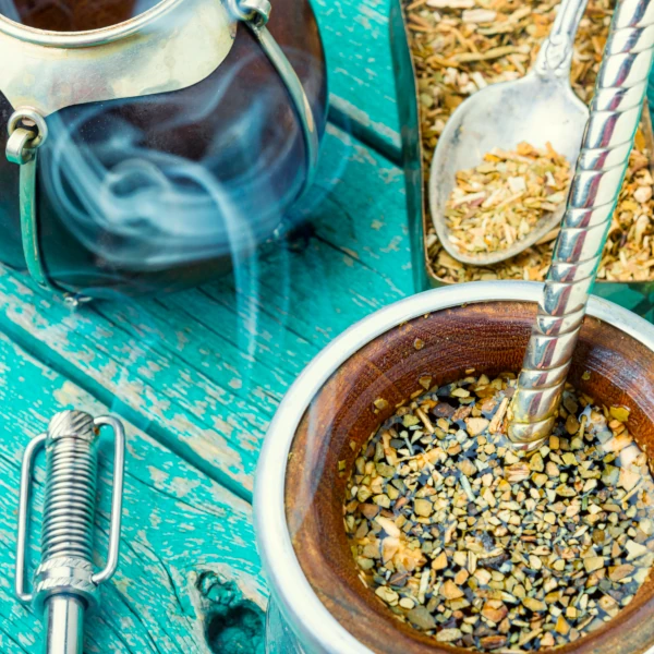 Yerba mate w kubku