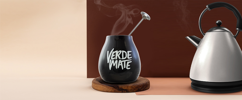 Parzenie yerba mate przy pomocy termometru