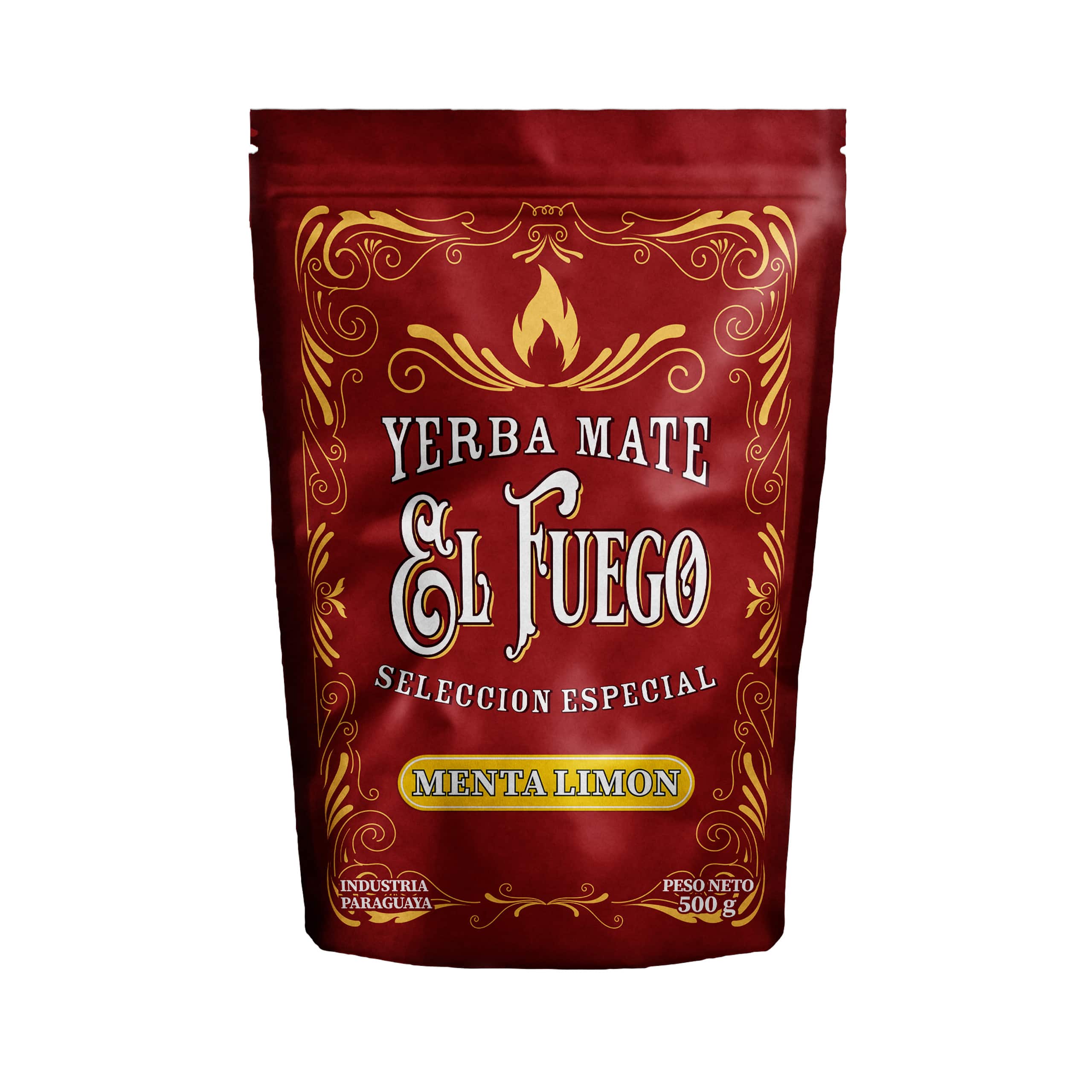 Yerba mate El Fuego Menta Limon