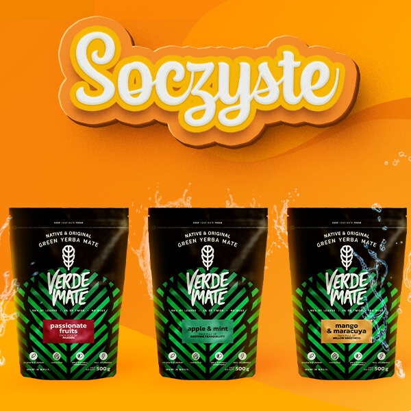 Yerba mate Verde Mate Green - Passionate Fruits, Apple & Mint i Mango & Maracuya w sklepie poyerbani.mom