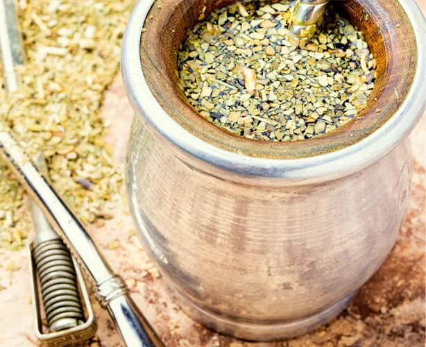 Yerba mate w Palo Santo