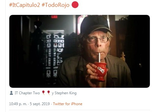 Stephen King pije yerba mate