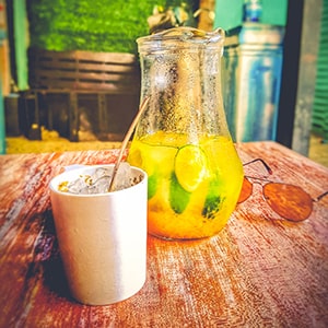 Yerba Mate zalewana zimną wodą
