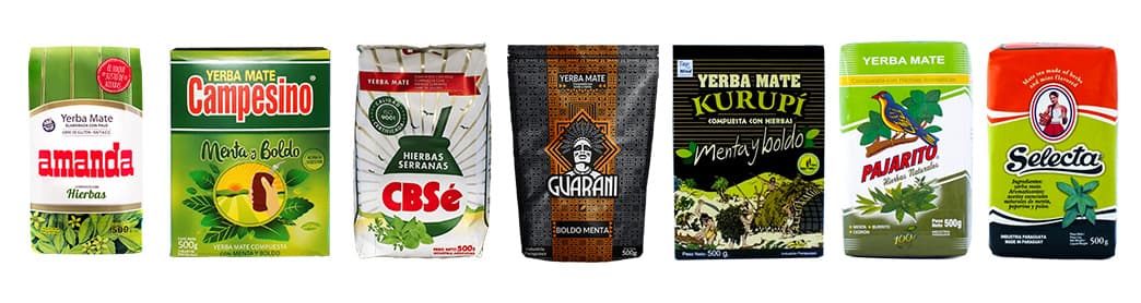 Yerba Mate ziołowe (hierbas)