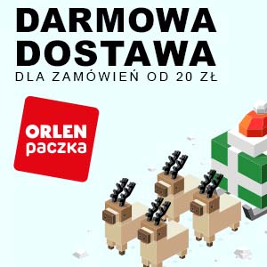 Dziś darmowa dostawa! Nie masz prezentu? To najlepszy moment na zakup!