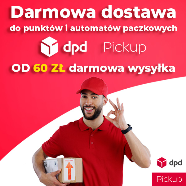 Przedłużamy darmową dostawę z DPD. Zrób zakupy i nie płać za wysyłkę!