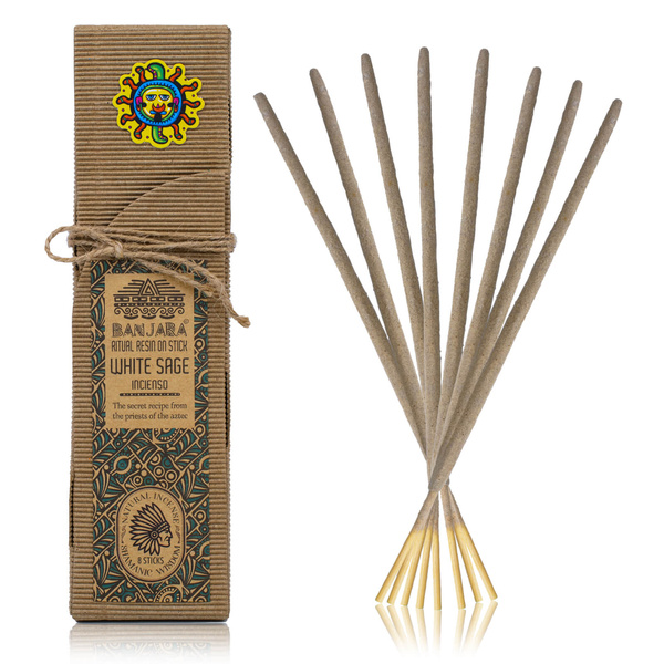 Kadzidła patyczkowe Banjara Ritual Resin – White Sage