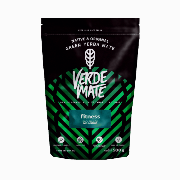 Verde Mate Green Fitness 0,5 kg – brazylijska yerba mate ziołowo-owocowa