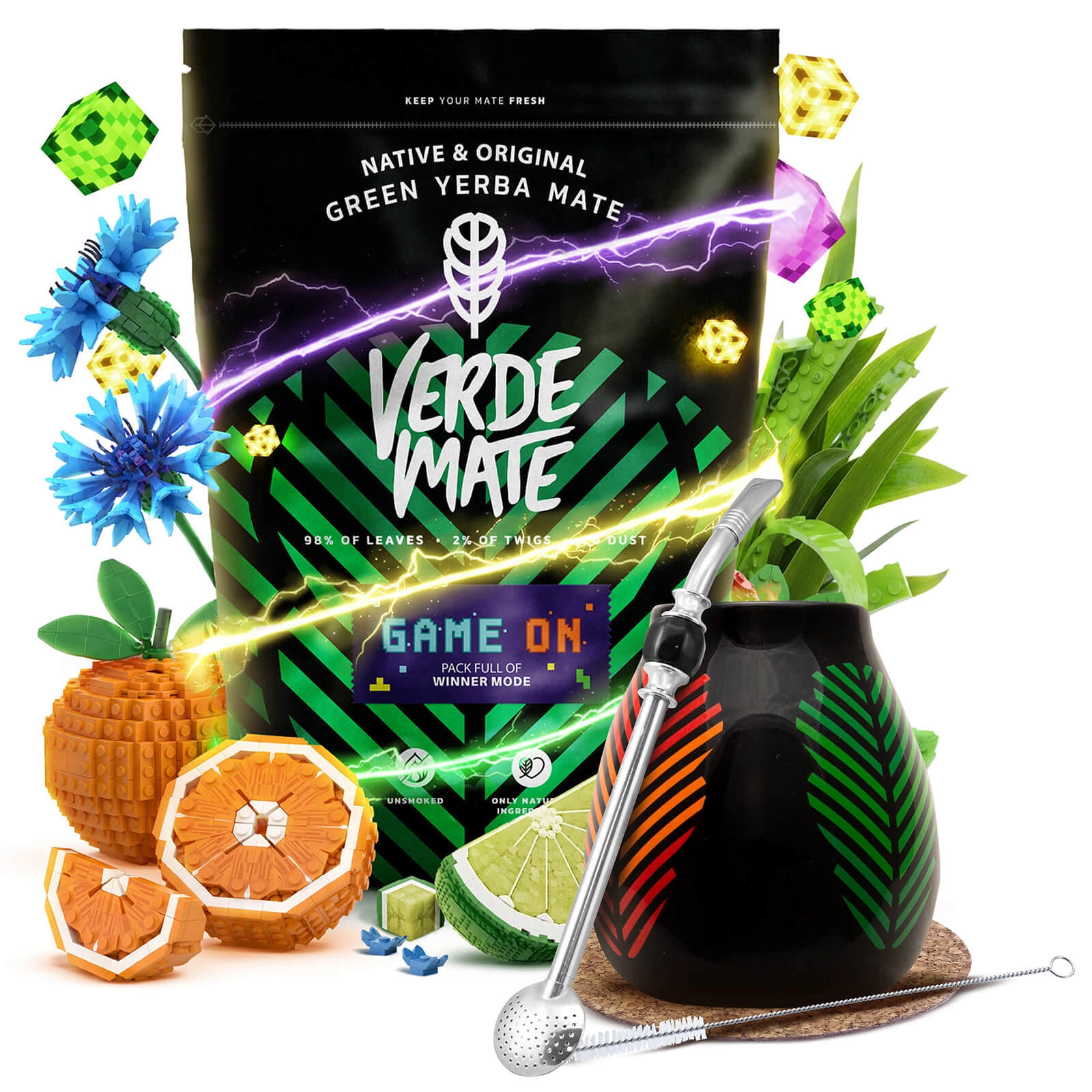 Zestaw gamingowy yerba mate