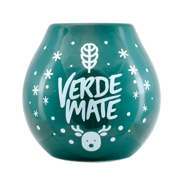 Zestaw Yerba Verde Mate Tykwa zimowa Bombilla