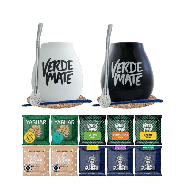 Zestaw na start Yerba Mate dla Dwojga 500g 10x50g