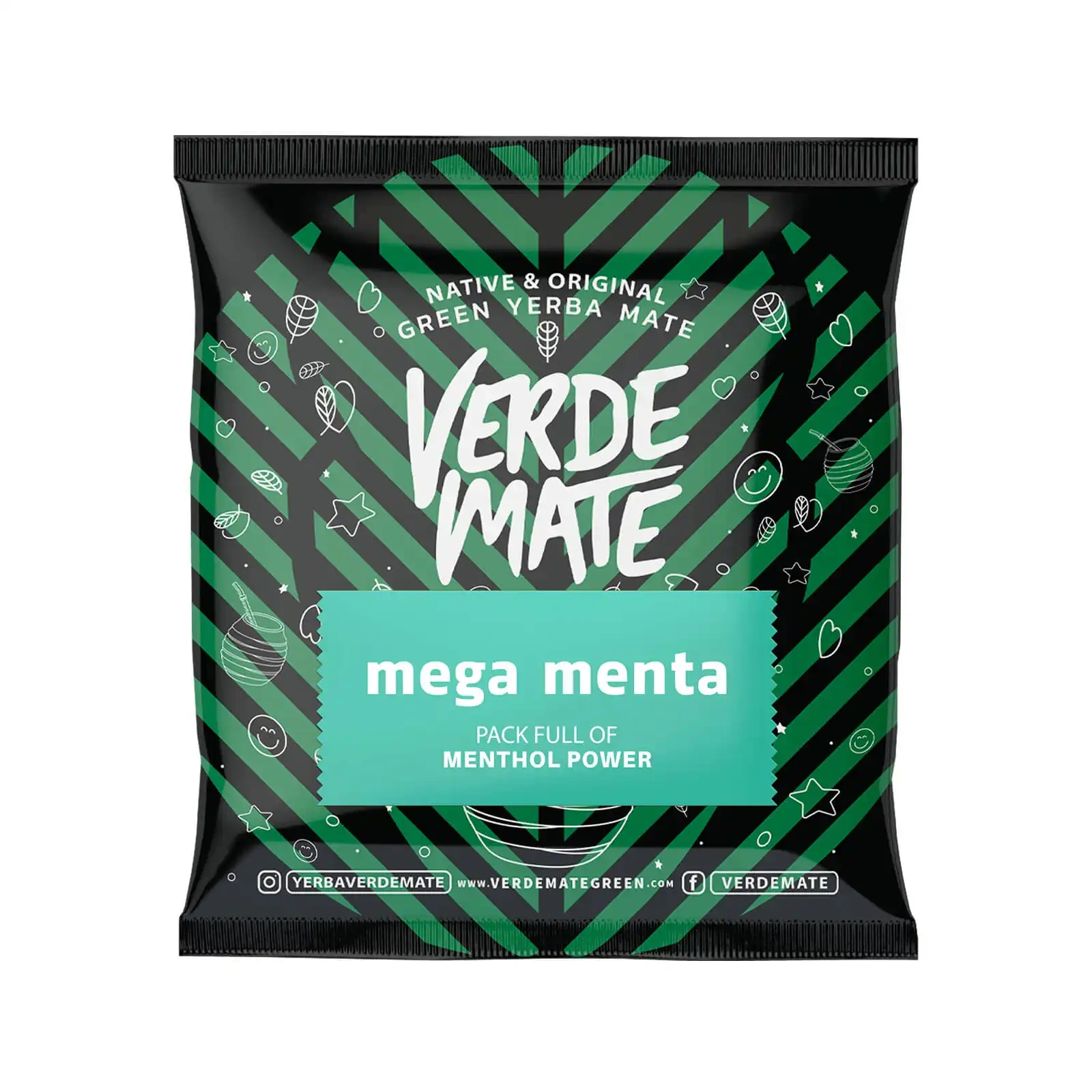 Verde Mate Green Mega Menta - Zbliżenie