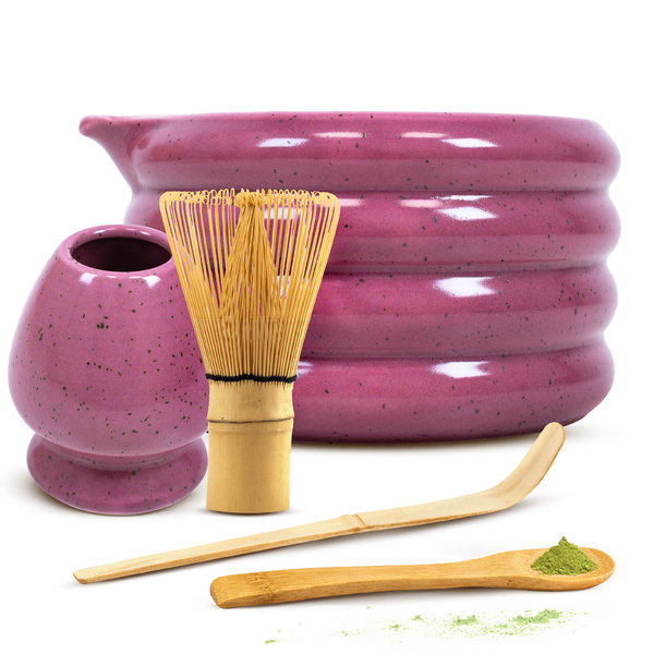 Zestaw akcesoriów do parzenia herbaty matcha