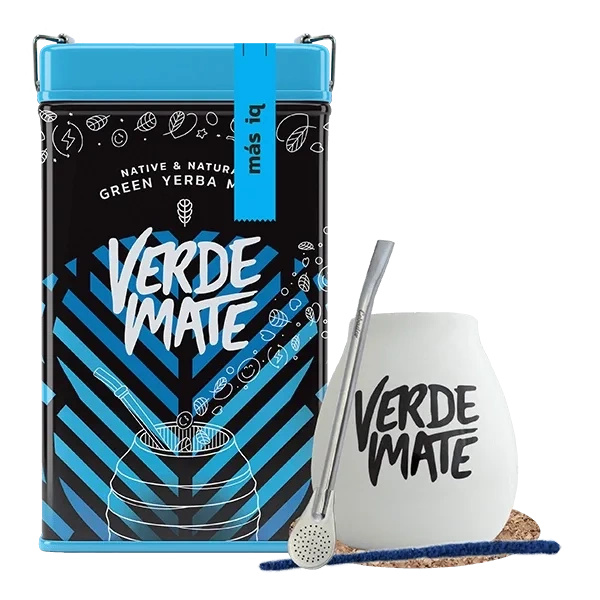 Zestaw Yerbera Verde Mate Mas IQ 0,5kg