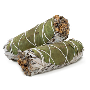 Biała szałwia z bazylią – Kadzidło 20-30 g (rolka)