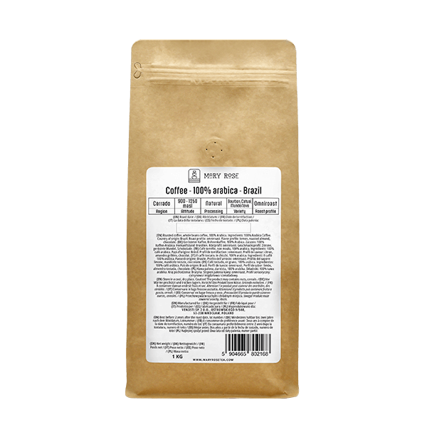Mary Rose - Kawa ziarnista Brazil Cerrado premium 1 kg