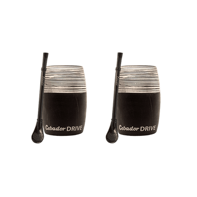 Zestaw Akcesoriów do Yerba Mate: 2x Matero + 2x Bombilla