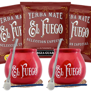 Zestaw Yerba Mate Matero bombilla DLA DWOJGA