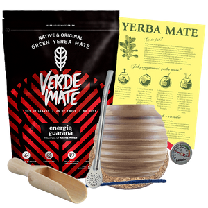 Zestaw Yerba Verde Mate Energia Guarana 500g