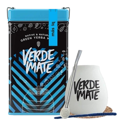Zestaw Yerbera Verde Mate Mas IQ 0,5kg
