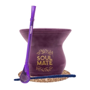 Zestaw Akcesoriów do Yerba Mate: Matero + Bombilla