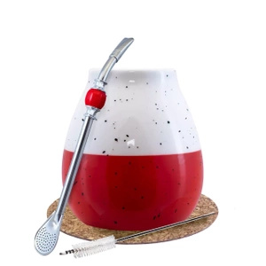 ZESTAW Mateisty Yerba Mate DUŻA TYKWA bombilla