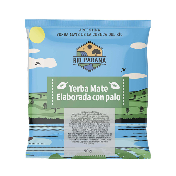 Zestaw próbek Yerba Mate Rio Parana 7x50g + akcesoria