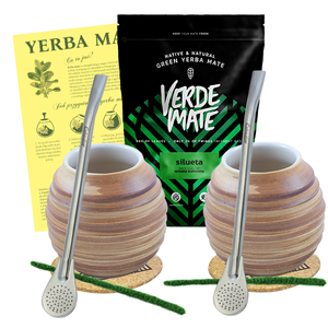 Zestaw dla dwojga z Verde Mate Silueta 0,5kg