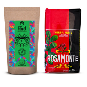 Zestaw: Yerba Mate + Guayusa Pachamama 1500g