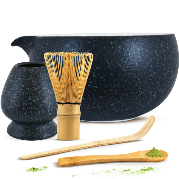 Zestaw akcesoriów do parzenia herbaty matcha