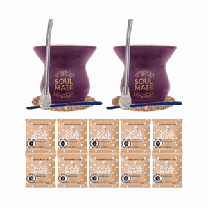 Zestaw Yerba Soul MATE 500 g DLA DWOJGA 10x50 g