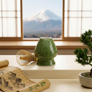 Kusenaoshi – Ceramiczna podstawka pod Chasen – Tonbo