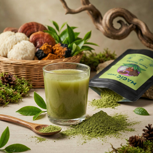 Magic Pwdr – Power Matcha – Energy & Focus Blend 100 g