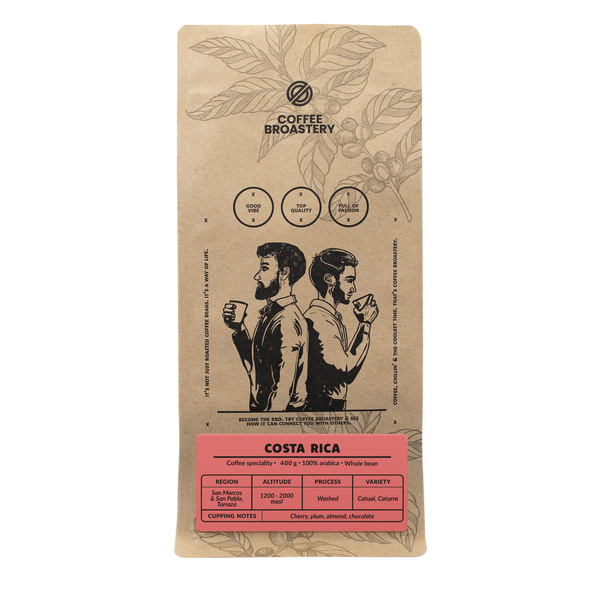 Coffee Broastery - Kawa ziarnista Costa Rica San Rafael Speciality 400 g
